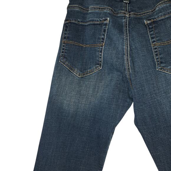 Lucky Womens Jeans Size 32 Americana Boho Soft Grunge Y2K Straight Leg - Picture 4 of 10